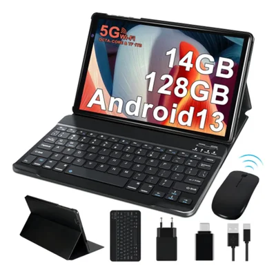 Tablet 10.1" Android 14 128GB 22GB RAM