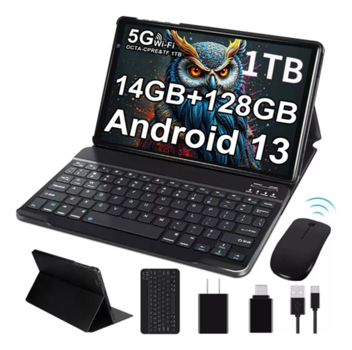 Tablet Android 14 10.1" 128GB -14GB de RAM