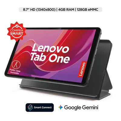 Tablet Lenovo Tab One 8.7" 4Gb Ram + 128Gb + Folio Case