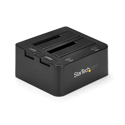 StarTech.com Docking Station USB 3.0 UASP para 2 Discos Duros SATA 2.5" y 3.5"