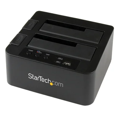 StarTech.com SDOCK2U33RE Duplicador USB 3.0 eSATA para Discos Duros SATA 2.5" y 3.5"