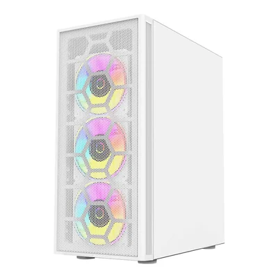 Gabinete Balam Rush Dragonfly II Mesh GM740 Blanco ATX