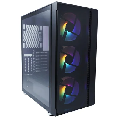 Gabinete Gaming EVOTEC EV-1021 Tokyo Mini Tower Negro