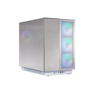 Gabinete Naceb Aether Full Tower ATX EATX 4 Ventiladores USB 3.0 Blanco