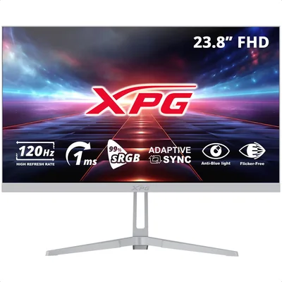 Monitor 23.8 XPG RIFT R24F2 Gamer LED Full HD 120Hz 1ms HDMI DisplayPort Blanco RIFT R24F2-WHCMX