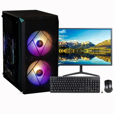 Pc Computadora Armada Ryzen 16gb Ram 960Gb SSD Monitor 21.5" Full HD.
