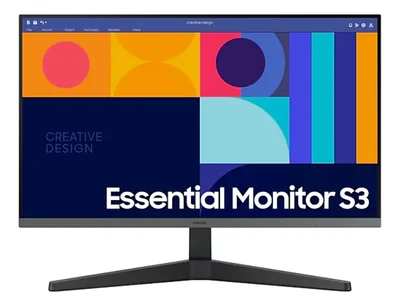 Monitor LED Samsung Essential GTG IPS de 27", 100 Hz, 4 ms Full HD (1920 x 1080)