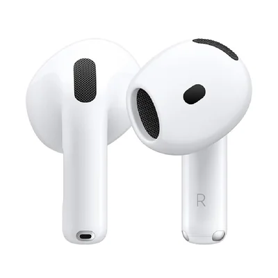 Apple AirPods (4ta. Generación), Inalámbrico, Bluetooth, Blanco