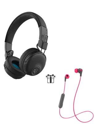 Audifonos Bluetooth JLAB Studio Wireless + Jbuds Pro Rosa de regalo