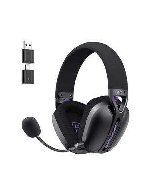 Audifonos Gamer Havit Fuxi-H3 Plus, Conectividad de 5 Modos, Negro