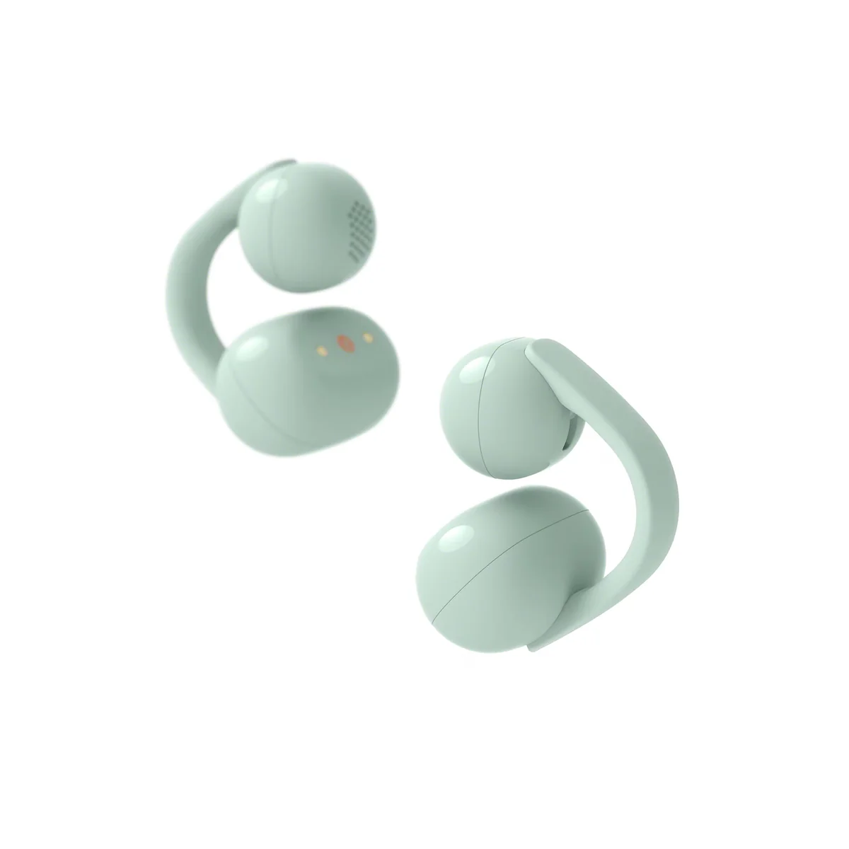 Audífonos Sony Linkbuds Clip Verdes