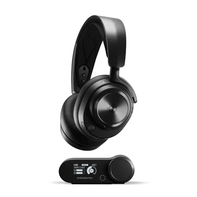 Audífonos Gamer SteelSeries Arctis Nova Pro Wireless con Base Hub – Sonido Hi-Res + Cancelación de Ruido