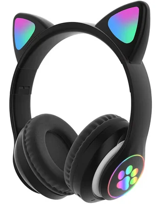Audífonos Over-Ear Fralugio Gato inalámbricos con cancelación de ruido