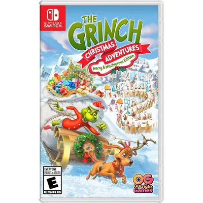 Nintendo Switch The Grinch Christmas Adventure Merry Misch
